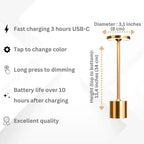 Table lamp Oslo - Lights Stockholm -Modern cordless LED table lamp with touch sensor – Lights Stockholm(Modern trådlös LED-bordslampa med touchsensor – Luminária de mesa LED sem fio moderna com sensor de toque – Moderni langaton LED-pöytälamppu kosketusanturilla – Moderne trådløs LED-bordlampe med berøringssensor – Moderne trådløs LED-bordlampe med touch-funktion – Moderna lámpara de mesa LED inalámbrica con sensor táctil – Moderne kabellose LED-Tischlampe mit Touch-Sensor)