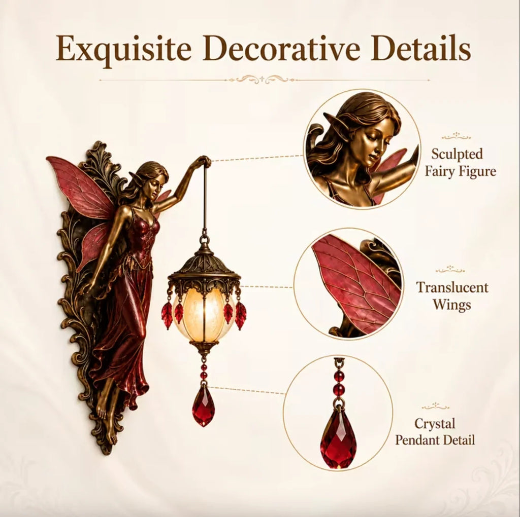 Enchanted Fairy Glow Wall Lamp